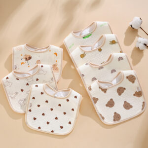 Waterproof U-shaped bib bib baby saliva towel